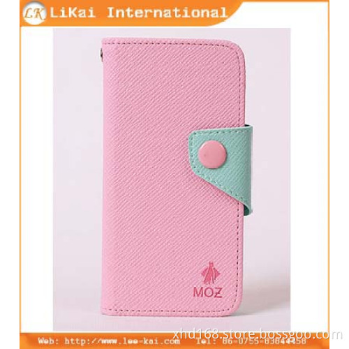 Hot Selling Stylish Leather Phone Case for iPhone5 (IP-10)